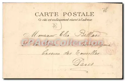 SAINT-GERMAIN-EN-LAYE — WIDOK NA TEATR — Wydawca z Paryża — Rewers