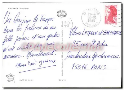 Trappes (Yvelines) — vista panorâmica dos principais locais — editor City — Verso