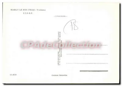 Kasteel van Marly-le-Roi — algemene uitzicht — Abellle Cartes, n° 11.810 — Achterkant