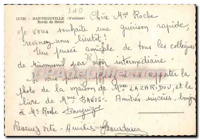 Sartrouville — Margens da Seine — Lyno — Verso