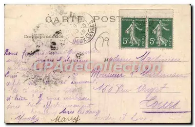 Les Aubiers — Château de Caffard — Les Deux-Sèvres Illustrées — Verso