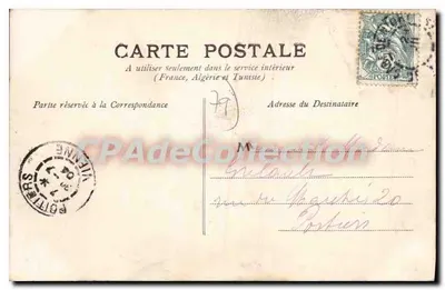 Saint-Maixent — Zielone aleje — Gliché Allemand — Rewers