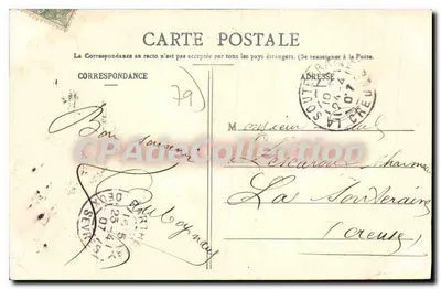 Parthenay — Le Thouet à Pompaîrin (3e Édition) — Éditions L. Chéron, n°43 — Verso