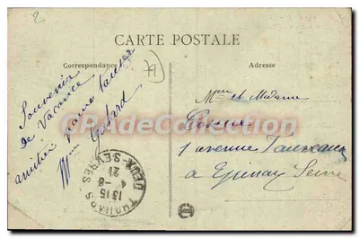 Wiadukt Pommiers i Wiadukt — Dando-Berry — Wizyta Nantes, N° A 187 — Rewers