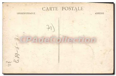Niort - Ogród na placu Brèche — CL. Maz Ménard, n° 201 — Rewers
