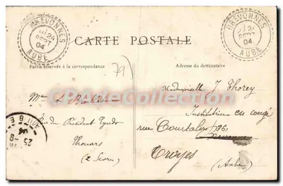 Niort — Zamek i widok rzeki Sèvre — A. Brilleau — Rewers