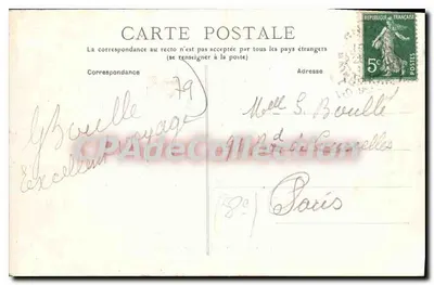 Niort — Plac de la Brèche — Zbiór Clouzot, Niort, nr 98 — Rewers