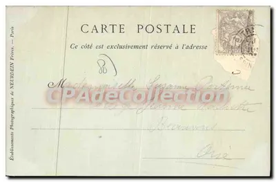 MERS-LES-BAINS — De Promenade aan de Plage — Hélène Tournaimd, Collecties ND Phot — Achterkant