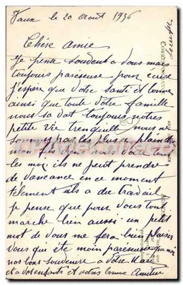 Amiens — Bordas do rio Somme, em direção à Catedral — Adia, n°276 — Verso