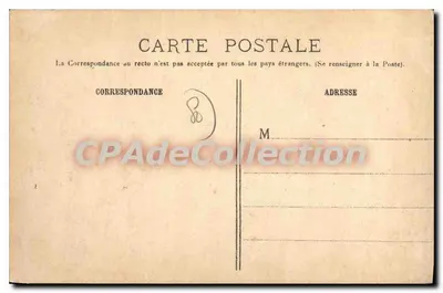 Albert (Somme) — Un coin du pays bombardé — L'H, Paris — Verso