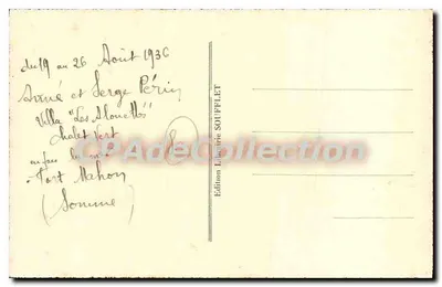 Fort-Mahou-Plage — Radości kąpieli — Wydawnictwo SOUFFLET nr 3097 — Rewers