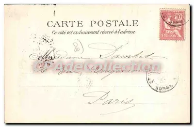 Saint-Valéry-sur-Somme — Wejście do zatoki Somme — F.A. 5025 — Rewers
