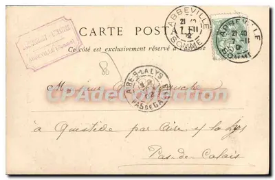 Abbeville — Puerta Louis XVI, Gran Rue Notre-Dame — Colecciones ND. Fot. — Reverso