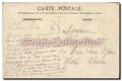 Le Quesnel (Somme) — O Pequeno Castelo e sua Capela — A. Bigorgne, fot.-edit., Le Quesnel (Somme) — Verso