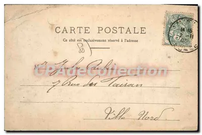 Amiens — Rue-Basse des Tanneurs — Wydanie specjalne Nowych Galerii — Rewers