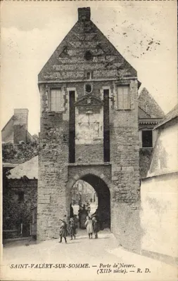 Saint-Valéry-sur-Somme — Porta de Nevers — Século XIII — R. D.
