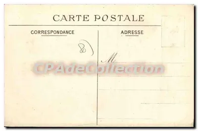 Bois de Cise — A falésia e a entrada da praia — Ed. M. Loret — Verso