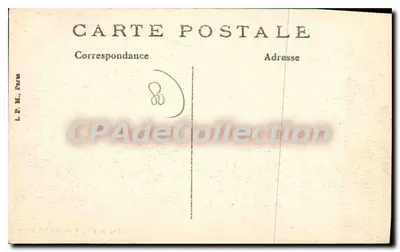 Amiens — A Cidadela — Duprées, editora 9-rue des 3 Cailloux — Verso