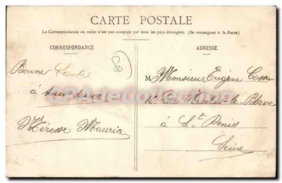Péronne — Urząd Miasta — Imp. Lb. Lévyson — Rewers