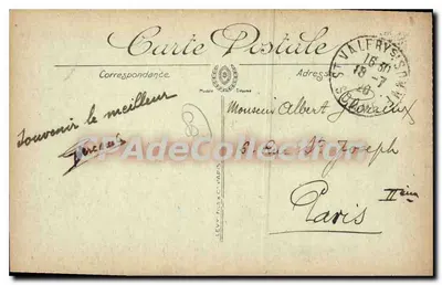SAINT-VALÉRY-SUR-SOMME — Avenue de la Gare — LL. — Publisher LL. — Back