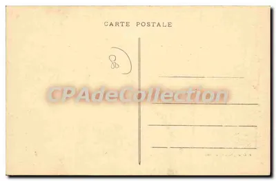 Albert (Somme) - Rue Gambetta — vista da rua com edifícios e postes de iluminação — Verso