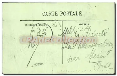 MERS-LES-BAINS — A Promenade da Praia — LL. — Verso