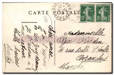 Doullens — Most z cegły nad Authie — P. Raoulet, Doullens — Rewers