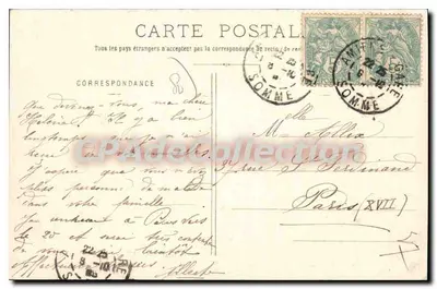 Amiens - Os Hortillonnages — L. Caron, Photo-Édit. Amiens - Plaques Jouglas, n°404 — Verso