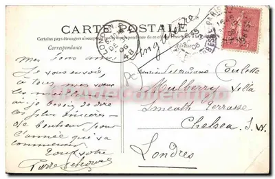 Paris -- Gare St-Lazare -- Coup de Rome -- C.M. n°509 — Verso