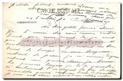 Amiens - Het Hospice St-Victor - Uitgave C. N. - n°143 — Achterkant