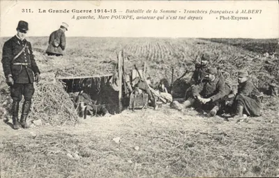 Trincheiras francesas em Albert — Batalha da Somme — Phot-Express