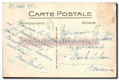CAYEUX-SUR-MER — De Strand en het Casino — CPAdeCollection n°100 — Achterkant