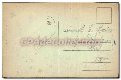 Ault - De kliffen (Côté Cayeux) — Lévèque, fotograaf-uitgever, 26, Grande-Rue, te Ault — Achterkant