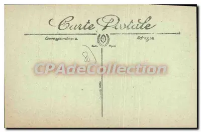 Montdidier — A Igreja de São Pedro em ruínas — Edição H. Vasseur, Cliché Wattelier — Verso