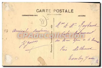 MAZAMET - As Promenades - O Kiosque e o Bassin — Ilustrado pelo Tarn, n° 2189 — Verso