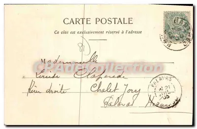 Castres - Het Tuin van de Bisdom — E. Sagues, uitgever, Castres — Achterkant