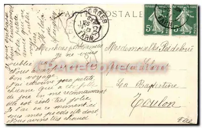 Cordes — Lado Leste — Ed. Carlius, Ibérah, Cordes (Tarn) — Verso