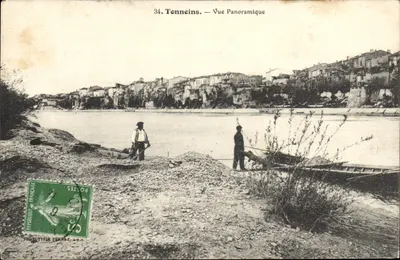 Tonneins — Vista Panorâmica — Fototipia Pernèe