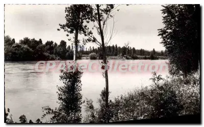 Golfech (T.-et-G.) — Paisagem na Garonne — Combière Maccon