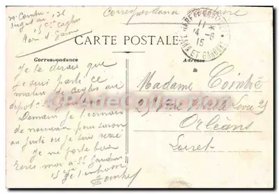 Montauban - A Praça Nacional — Foto E. Ginnet, Montauban, n°5 — Verso