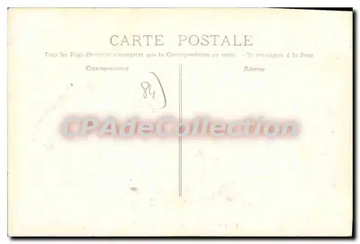 Avignon - Porta da Liga — P. Ruat, editor, Marselha, n° 2424 — Verso
