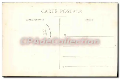 Avignon - Porta da República — vista da rua arborizada com trêm e pedestres — editor L'Écho de l'Avignon, n° 69 — Verso