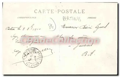 A Porta Mirabeau — Marselha — P. Kuat, editor, 3013 — Verso