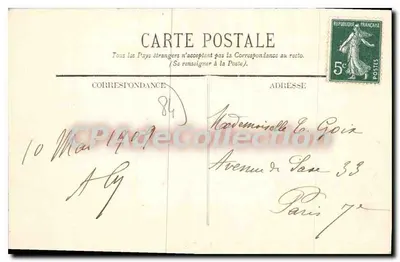 Avignon — Widok na most Saint-Bénézet — V.I. n°14 — Rewers