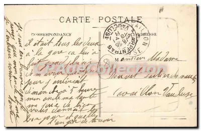 Carpentras — Akwedukty — Wydawnictwo Maximin Noble, gazety-tobak — Rewers