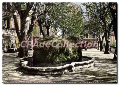 Pertuis (Vaucluse) — Place de la Murette e Fontaine de la Diane — Côme R. Impr. 84
