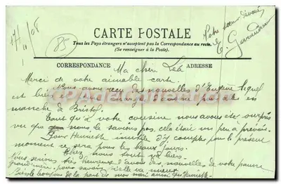 Les Sables-d'Olonne — Em direção à Torre Arundel — LL. n° 53 — Verso