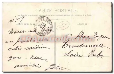 Les Sables d'Olonne — Wieża Aronde — A. Duclos, Nautes, n° 1148 — Rewers