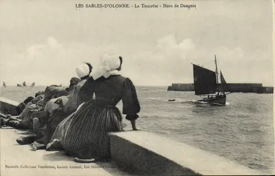 Les Sables-d'Olonne — La Tempête — Hors de Dangers — Lucien Amiaud