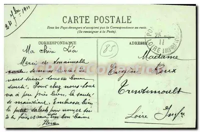 Les Sables-d'Olonne — Widok portu z Chaume — LL. — Rewers
